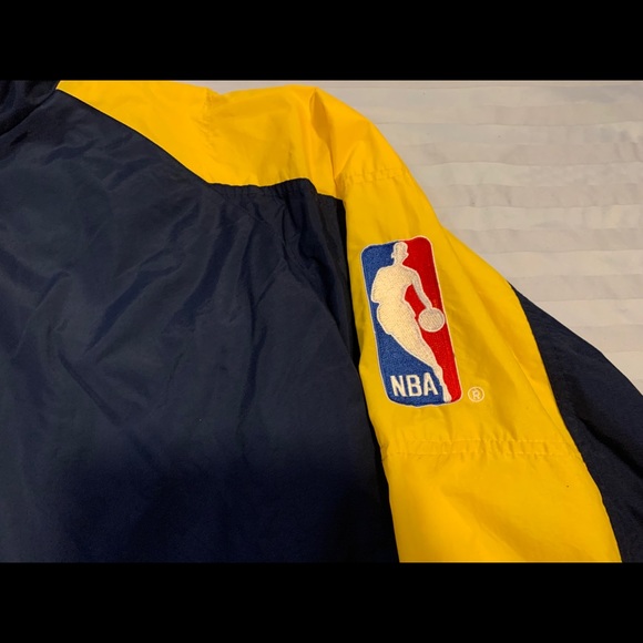 Vintage Logo Athletic Indiana Pacers NBA Jacket Basketball - Picture 3 of 8